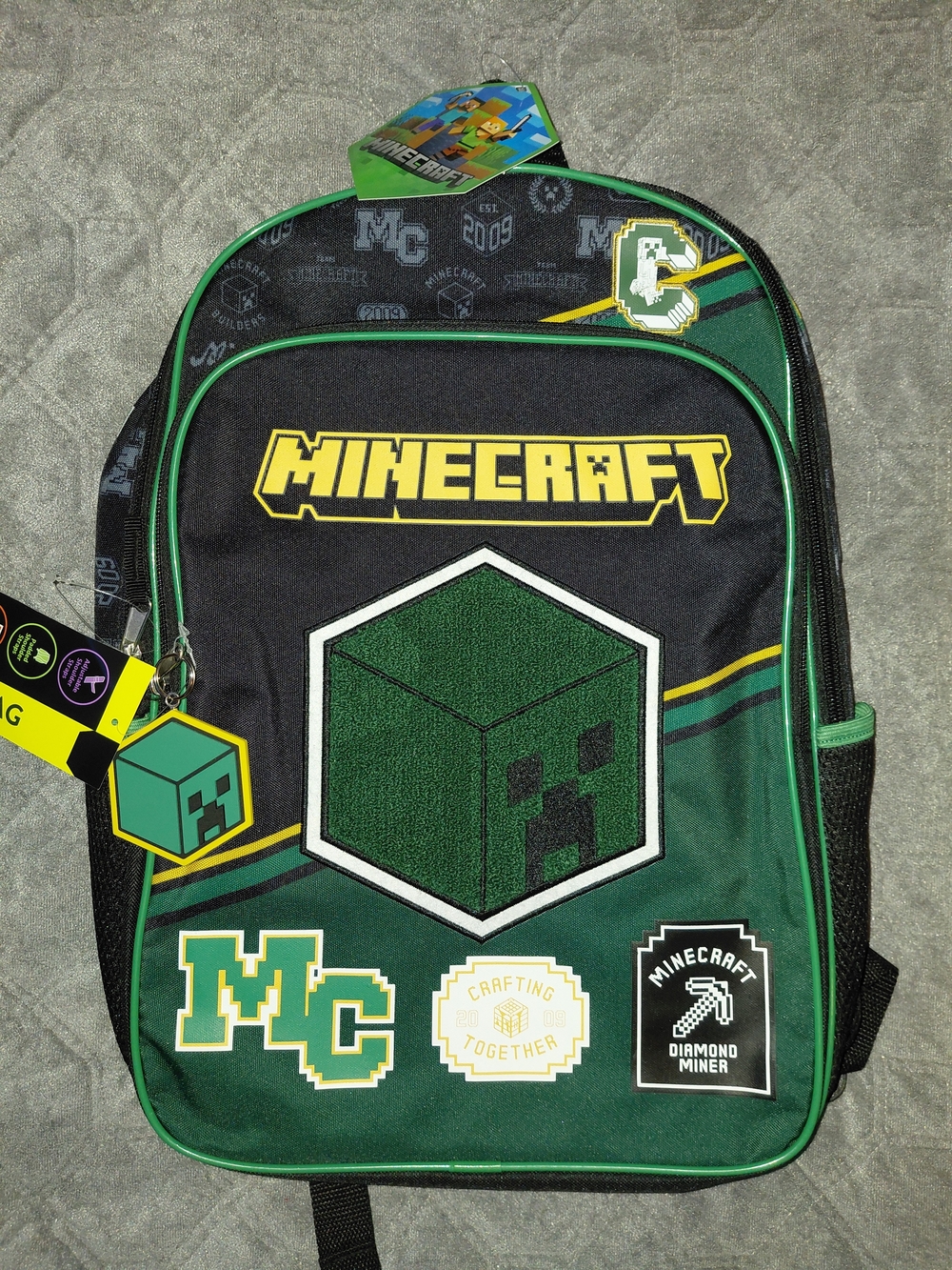 Creeper Minecraft Backpack - Picture 12 of 12
